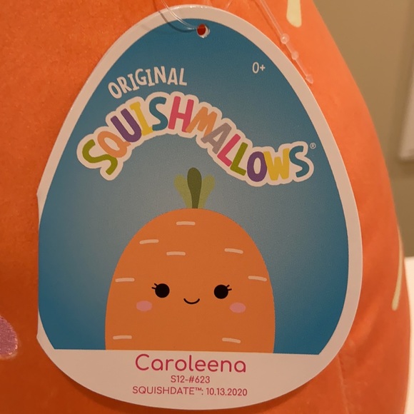 NWT 12” Caroleena the Carrot Squishmallow - Picture 5 of 6